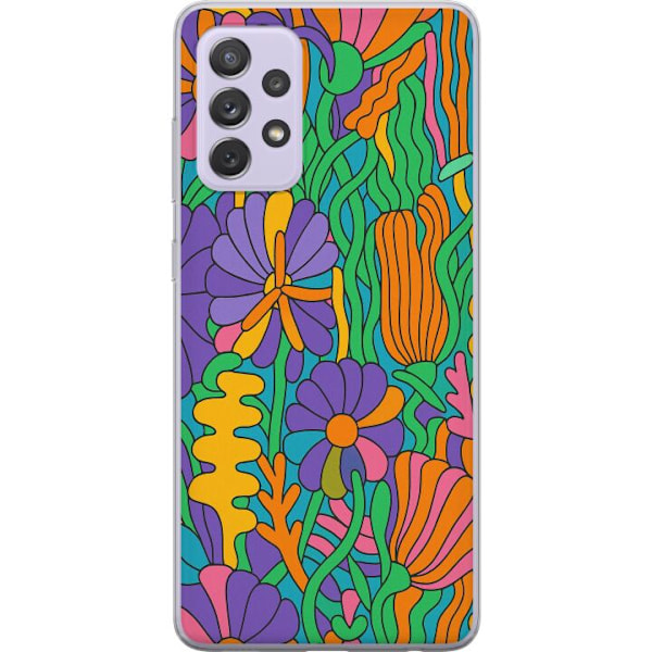 Samsung Galaxy A52s 5G Genomskinligt Skal Color Pop