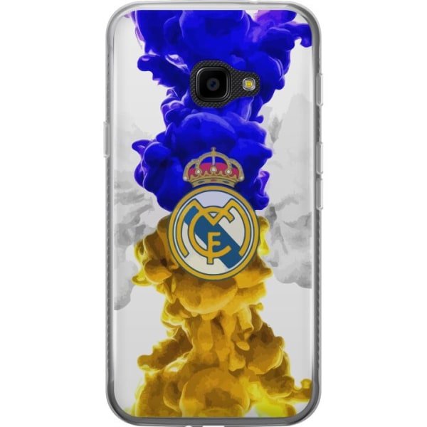Samsung Galaxy Xcover 4 Genomskinligt Skal Real Madrid Färger