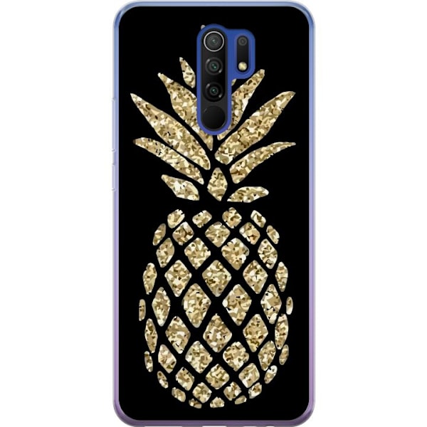 Xiaomi Redmi 9 Läpinäkyvä kuori Ananas