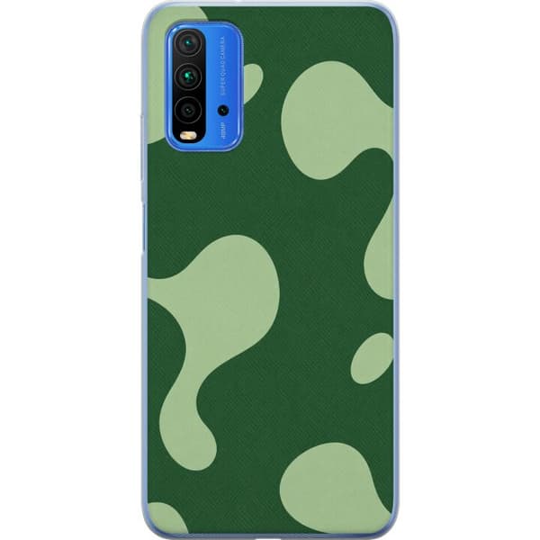 Kompatibelt Mobildeksel til Xiaomi Redmi Note 9 4G Matcha-smelting grønn