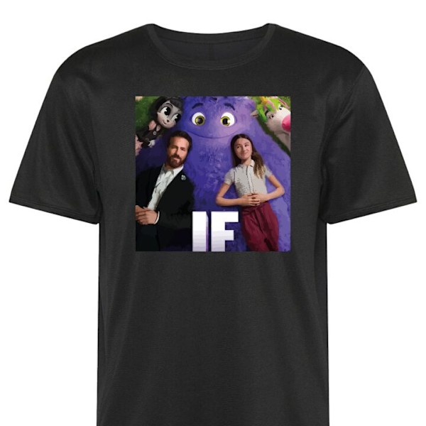 Trænings T-shirt | Sport T-shirt til Voksen IF: Låtsaskompis sort XX-Large
