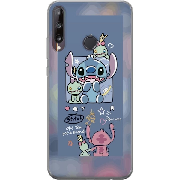 Huawei P40 lite E Gennemsigtig cover Stitch Venner