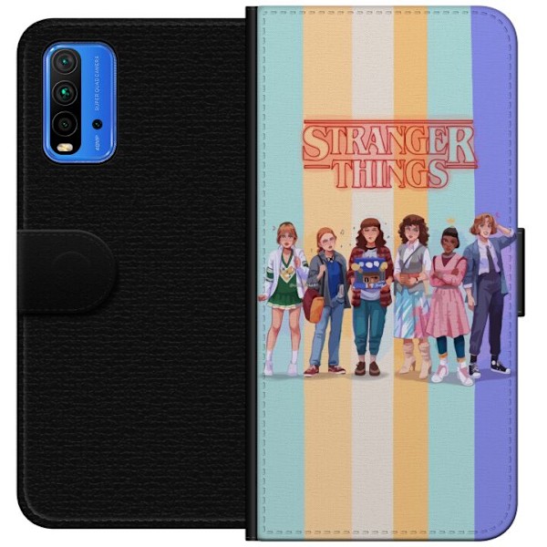 Xiaomi Redmi Note 9 4G Plånboksfodral Stranger Things