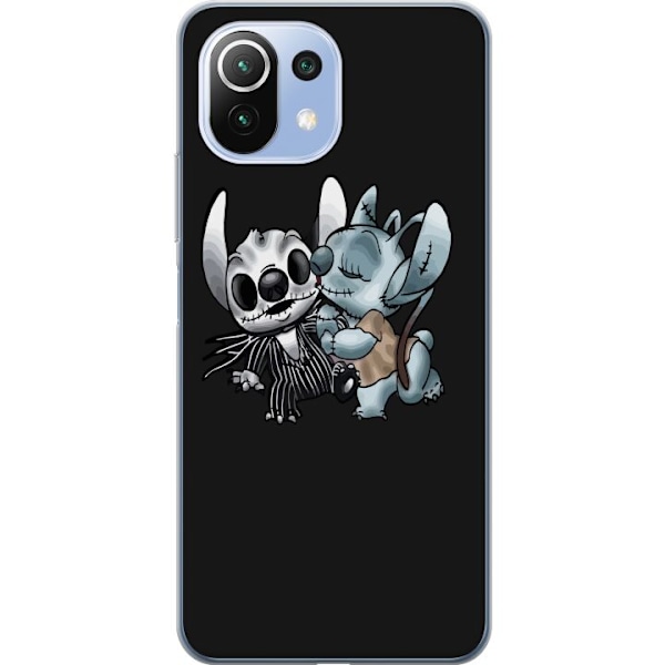 Xiaomi 11 Lite 5G NE Gennemsigtig cover Halloween lilo & stitc