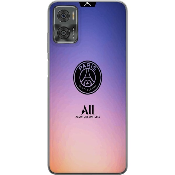 Motorola Moto E22i Genomskinligt Skal Paris Saint-Germain