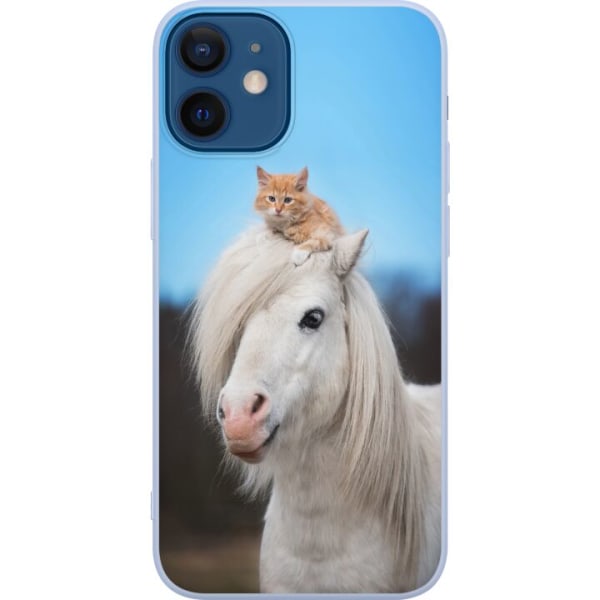 Apple iPhone 12 mini Premium deksel Hest & Katt