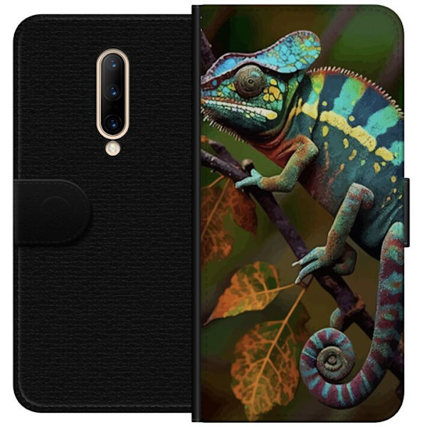 OnePlus 7 Pro Tegnebogsetui Edderkop Grafisk Streetwear Design Dyremønster Moderne Bylivsstil Populært Motiv Kreativ Kunst Trend