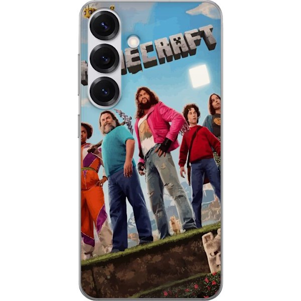 Samsung Galaxy S25 Läpinäkyvä kuori A Minecraft Movie