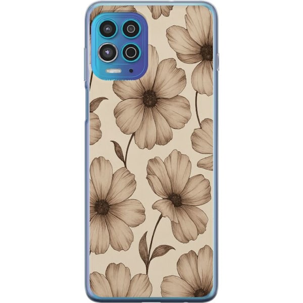 Motorola Moto G100 Gennemsigtig cover Pastel Rush