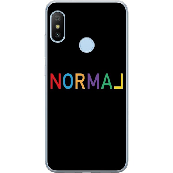 Xiaomi Mi A2 Lite Gennemsigtig cover Normal