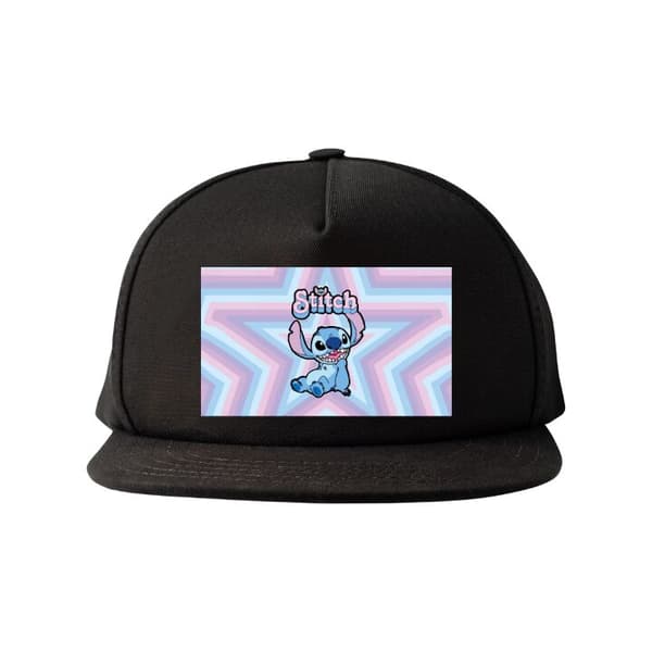 Snapback-lippalakki musta one size