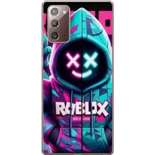 Samsung Galaxy Note20 Gennemsigtig cover Roblox