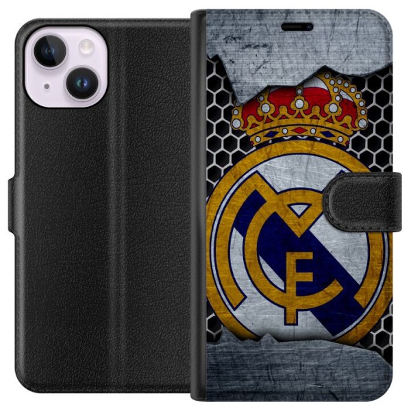 Apple iPhone 15 Lommeboketui Real Madrid