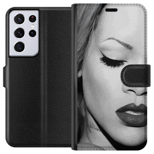 Samsung Galaxy S21 Ultra 5G Lompakkokotelo Rihanna – Aesthetic Edit 2025