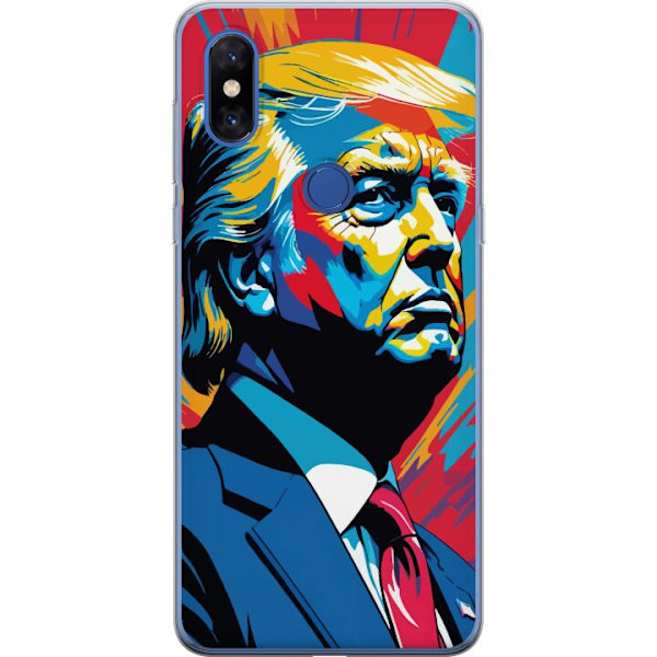 Xiaomi Mi Mix 3 Gennemsigtig cover Trump