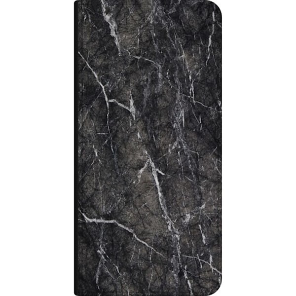 Apple iPhone 12 Pro Tegnebogsetui Sort Marmor