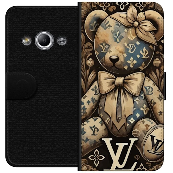 Samsung Galaxy Xcover 3 Tegnebogsetui Teddy Vuitton