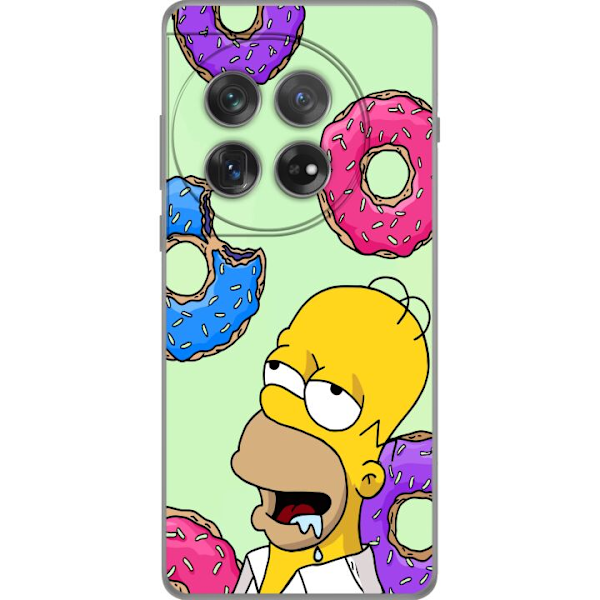 OnePlus 12 Läpinäkyvä kuori Homer mmmm.