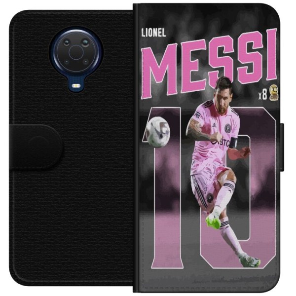 Nokia G20 Plånboksfodral Lionel Messi - Rosa
