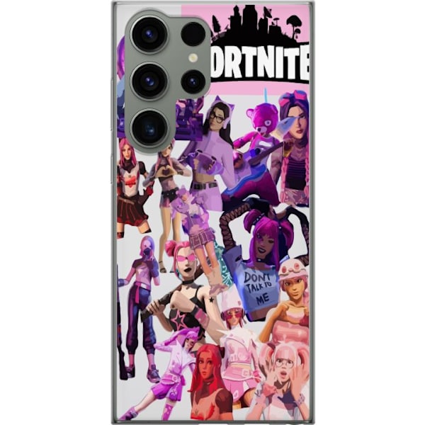 Samsung Galaxy S23 Ultra Gennemsigtig cover Fortnite