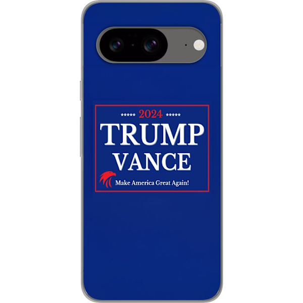 Google Pixel 8 Genomskinligt Skal Trump | Vance 2024