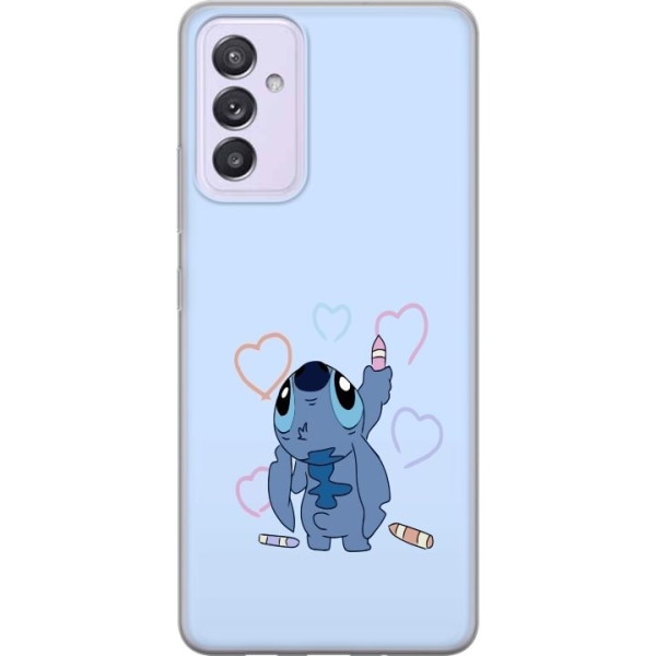 Samsung Galaxy A82 5G Gennemsigtig cover Stitch Hjerter