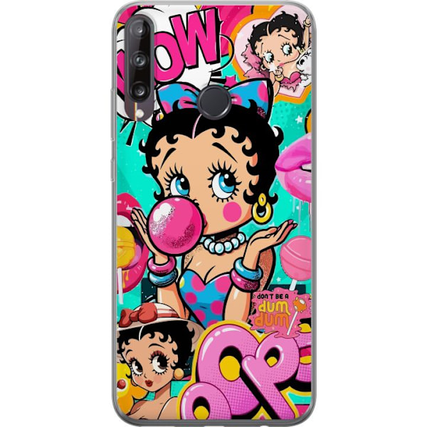 Huawei P40 lite E Gennemsigtig cover Betty Boop