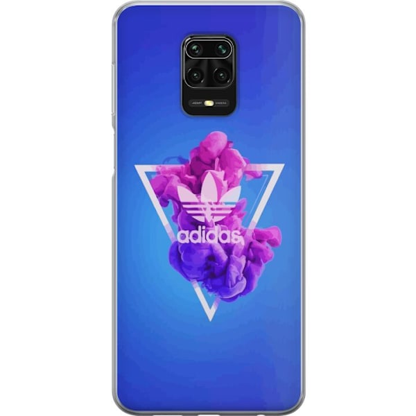 Xiaomi Redmi Note 9S Genomskinligt Skal Adidas-inspirerad blå