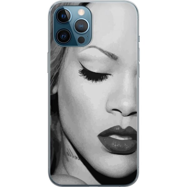 Apple iPhone 12 Pro Max Gjennomsiktig deksel Rihanna – Aesth