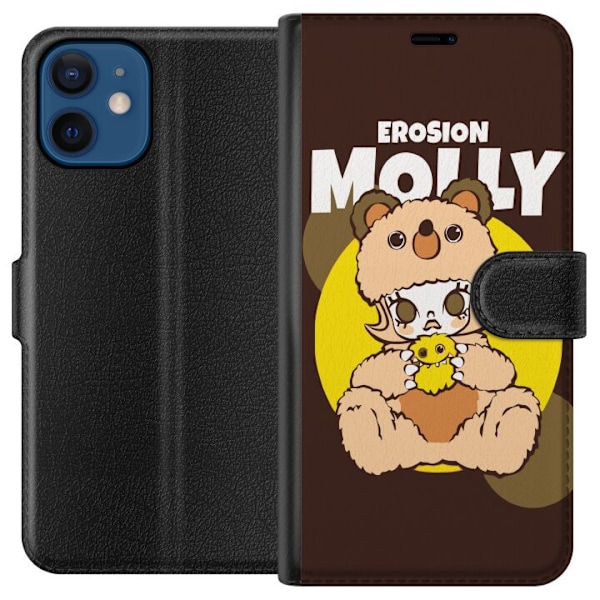 Apple iPhone 12  Tegnebogsetui Pop Mart Erosion Molly