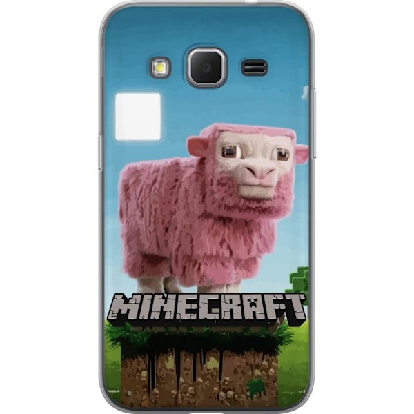 Samsung Galaxy Core Prime Genomskinligt Skal A Minecraft Movie