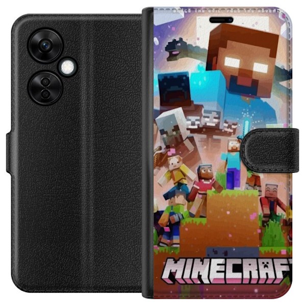 OnePlus Nord CE3 Lompakkokotelo Minecraft