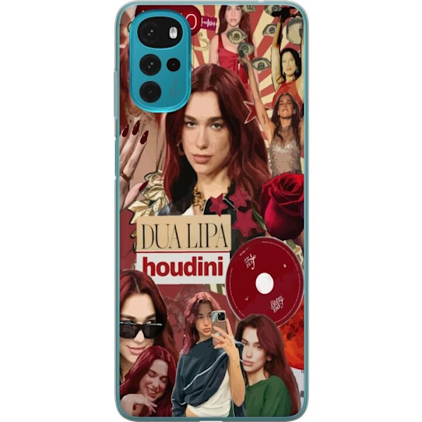 Motorola Moto G22 Läpinäkyvä kuori Dua Lipa – Fashion & S