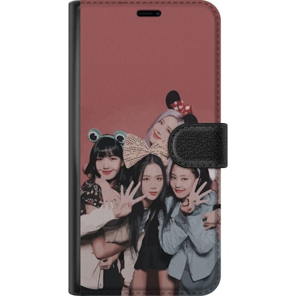 Motorola Moto E14 Lompakkokotelo Blackpink