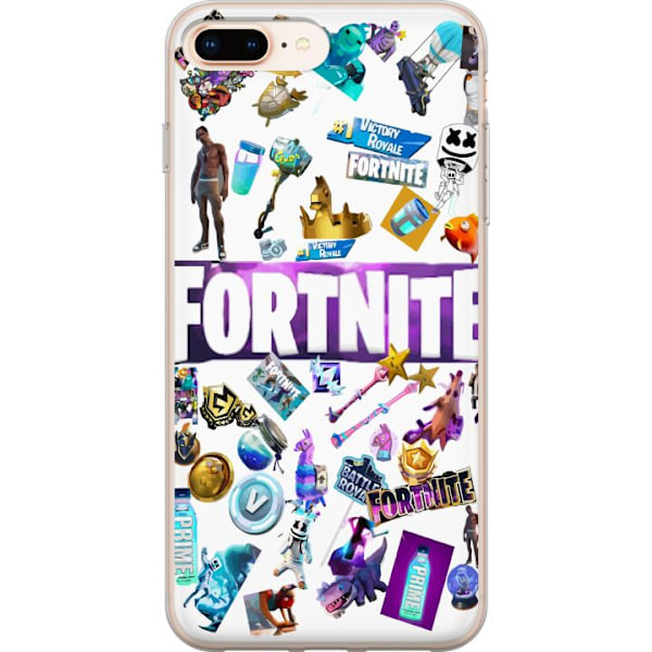 Apple iPhone 7 Plus Gjennomsiktig deksel Fortnite