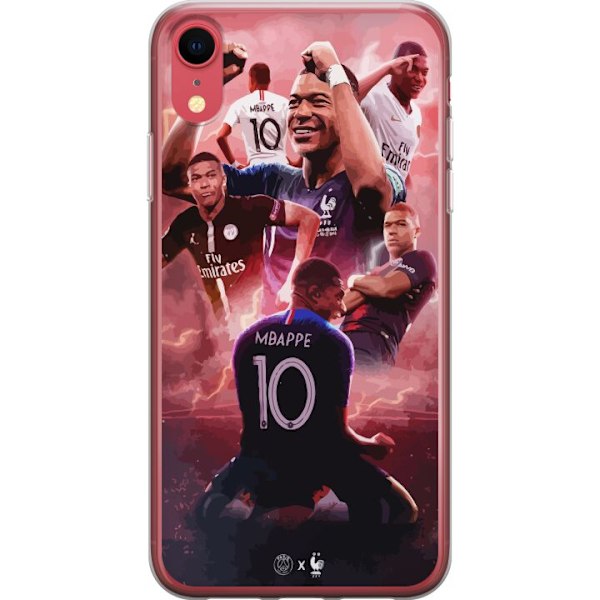 Apple iPhone XR Läpinäkyvä kuori Mbappe