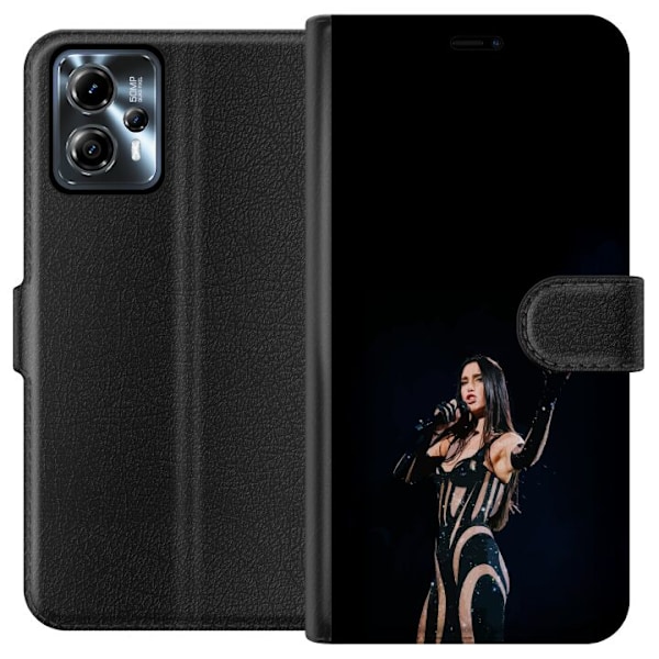 Motorola Moto G13 Tegnebogsetui Dua Lipa – Pop Star Aesthetic