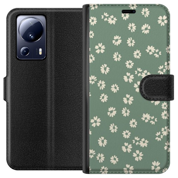 Xiaomi 13 Lite Lompakkokotelo Kukkaisunelma - Värikäs Kukkak
