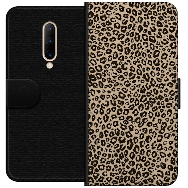 OnePlus 7 Pro Plånboksfodral Leopard Mönster