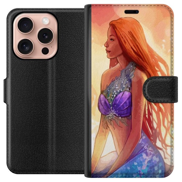 Apple iPhone 16 Pro Plånboksfodral The Little Mermaid (2023)