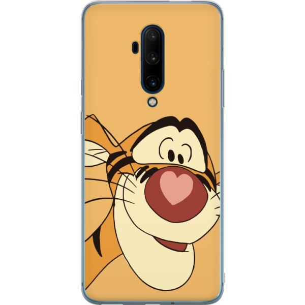 OnePlus 7T Pro Gennemsigtig cover Tiger