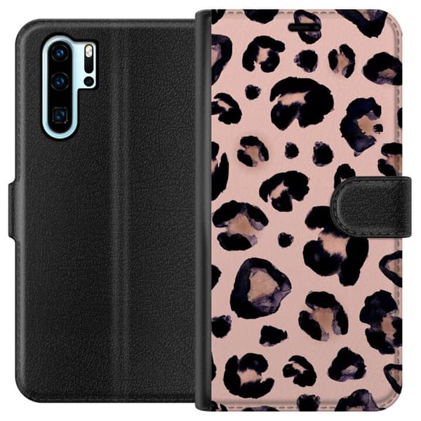 Kompatibelt Lommeboketui til Huawei P30 Pro Vakker Leo