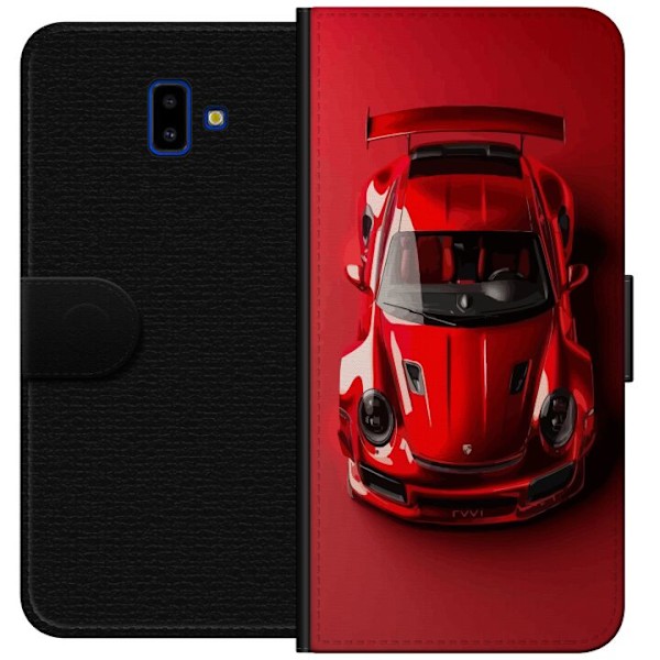 Samsung Galaxy J6+ Plånboksfodral Porsche