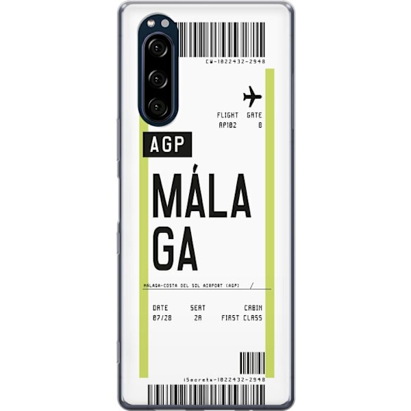 Sony Xperia 5 Gennemsigtig cover Malaga