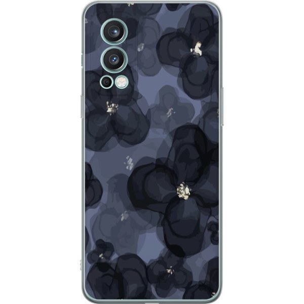 OnePlus Nord 2 5G Gennemsigtig cover Blomstermark