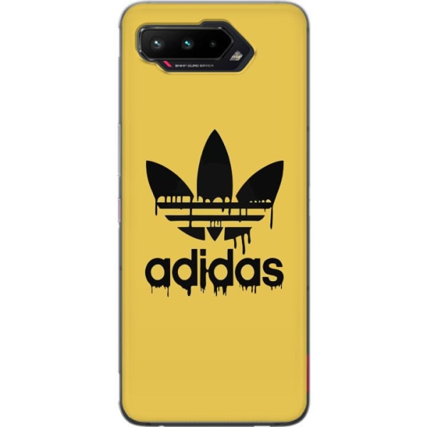 Asus ROG Phone 5 Läpinäkyvä kuori Adidas