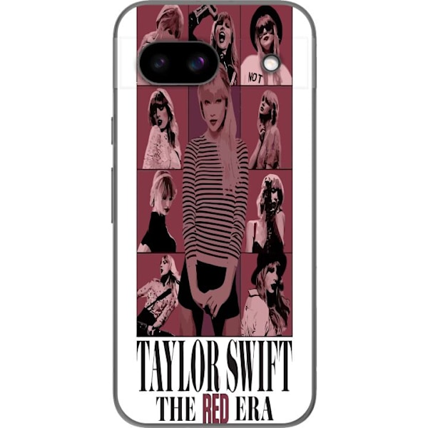 Google Pixel 8a Gennemsigtig cover Taylor Swift Red