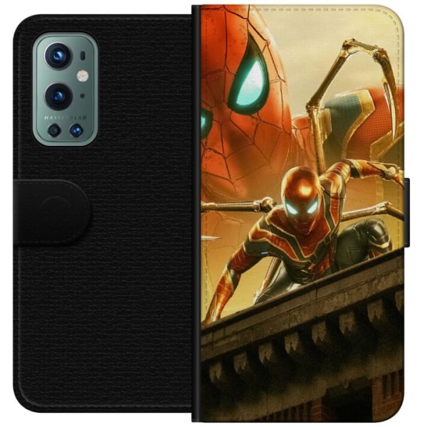 OnePlus 9 Pro Tegnebogsetui Spiderman