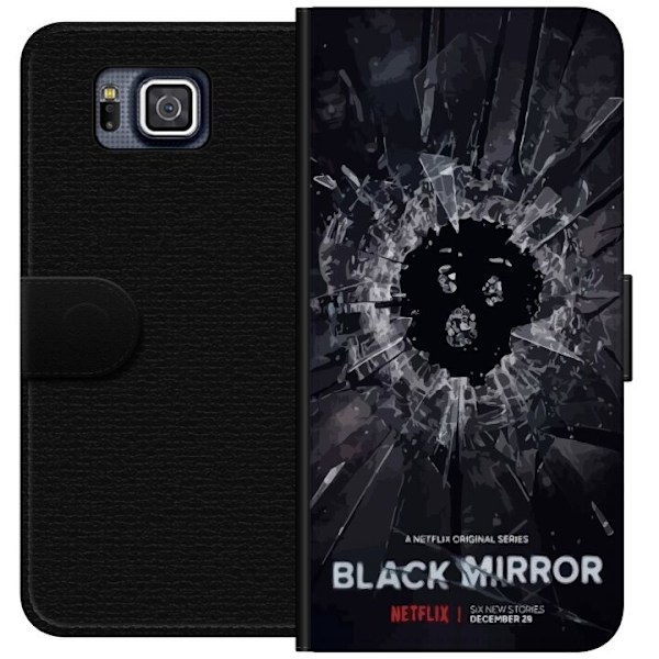 Samsung Galaxy Alpha Lompakkokotelo Black Mirror Sci-Fi Netfli