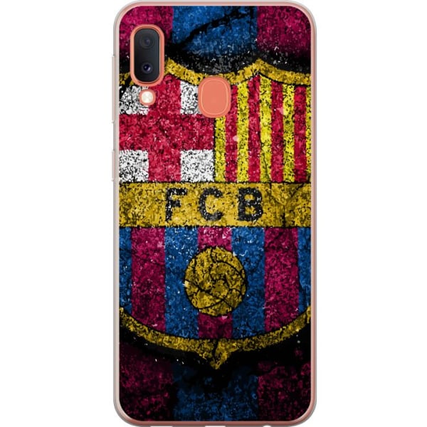 Samsung Galaxy A20e Gjennomsiktig deksel FC Barcelona